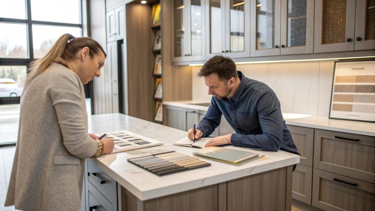 Jaki blat kuchenny wybrać? Porównanie laminatu, konglomeratu, drewna i granitu