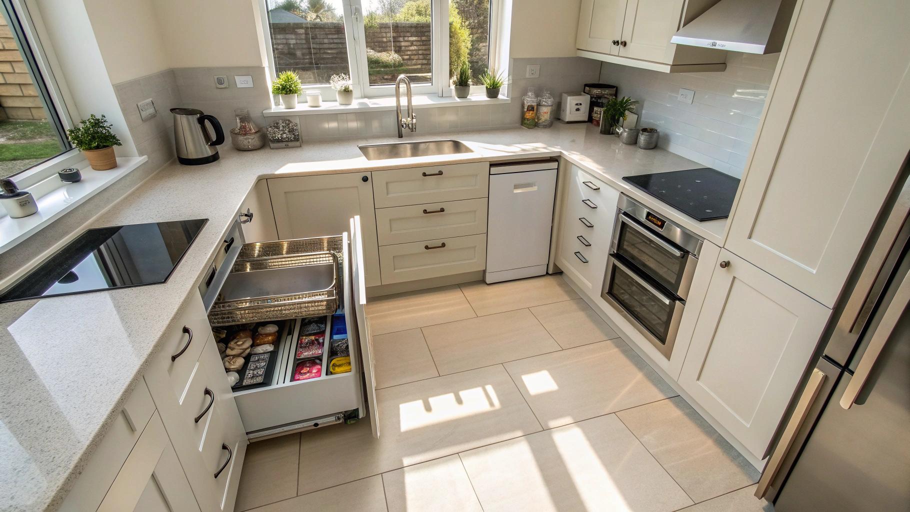 Kuchnia na wymiar z AGD w zabudowie – jak dobrze zaplanować układ sprzętów?