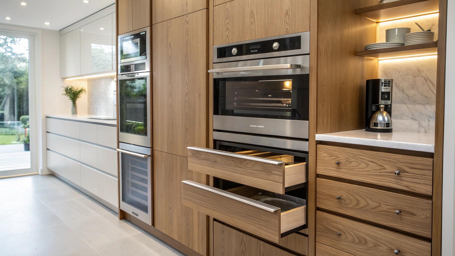 Kuchnia na wymiar z AGD w zabudowie – jak dobrze zaplanować układ sprzętów?