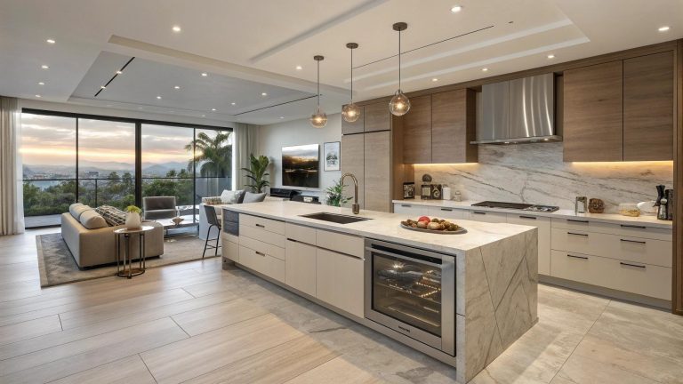 Kuchnia na wymiar z AGD w zabudowie – jak dobrze zaplanować układ sprzętów?