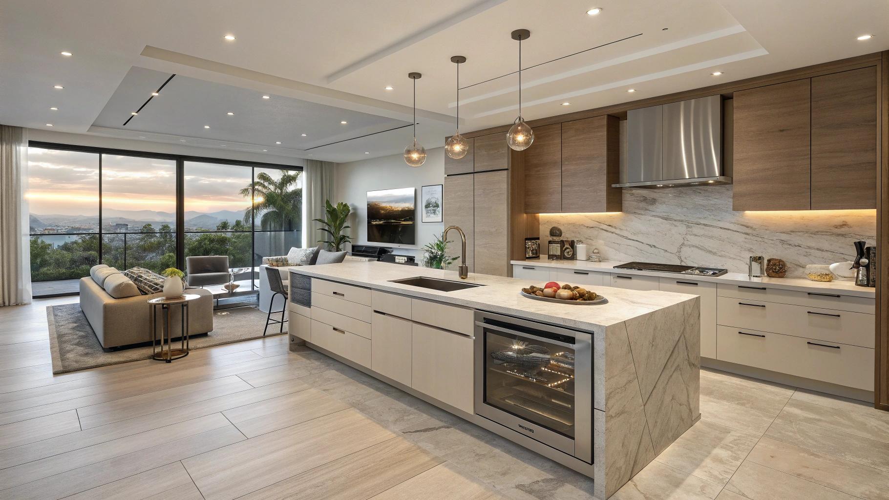 Kuchnia na wymiar z AGD w zabudowie – jak dobrze zaplanować układ sprzętów?