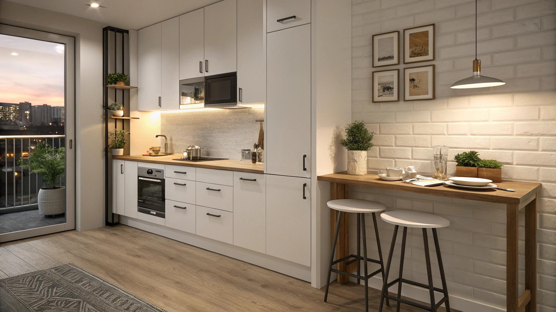 Kuchnia w bloku – jak stworzyć funkcjonalne wnętrze na małym metrażu?