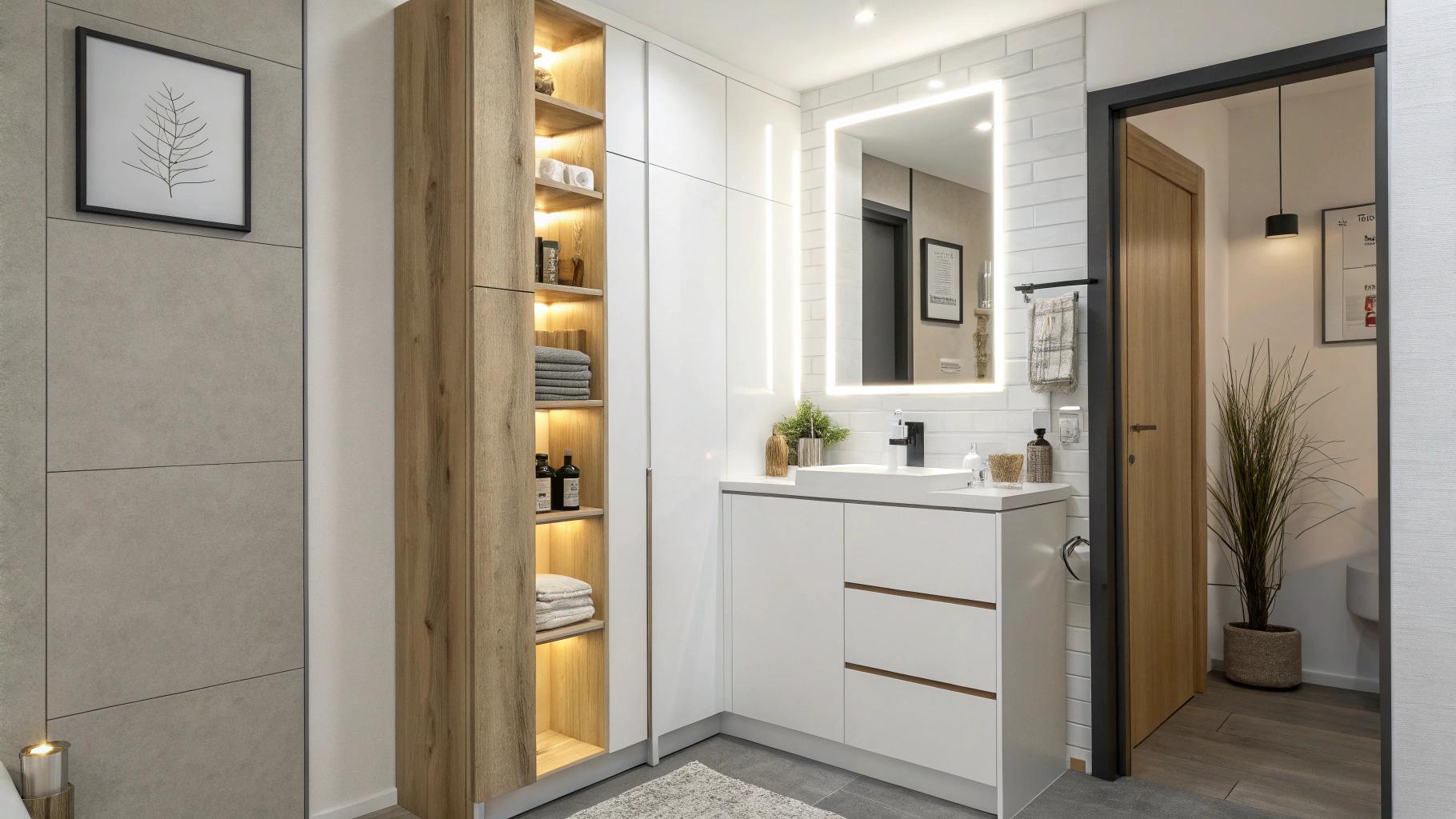 Meble do małej łazienki – jak urządzić wnętrze łączące styl i funkcjonalność?