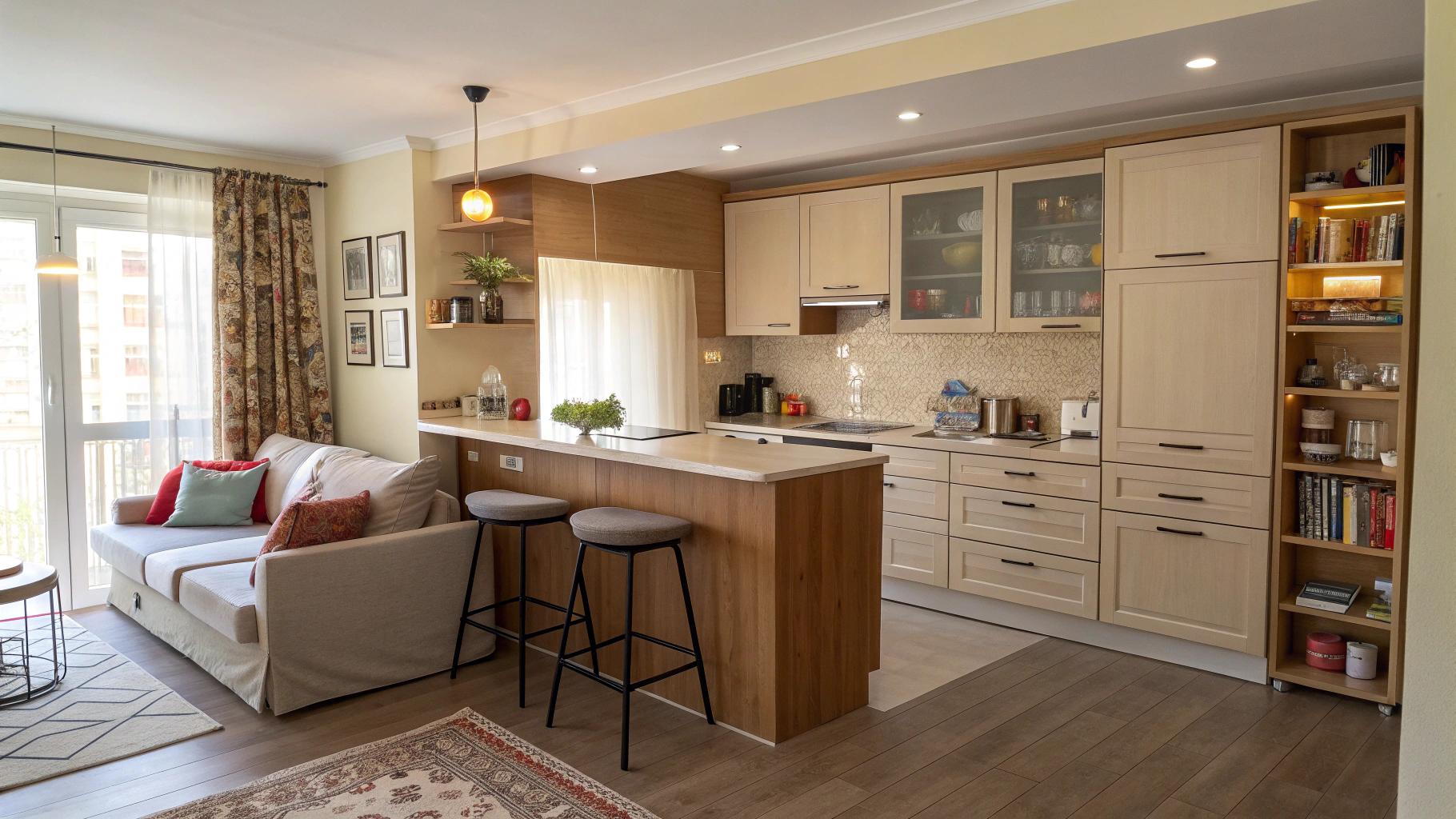 Meble kuchenne z wyspą a półwysep – porównanie funkcjonalności i układu