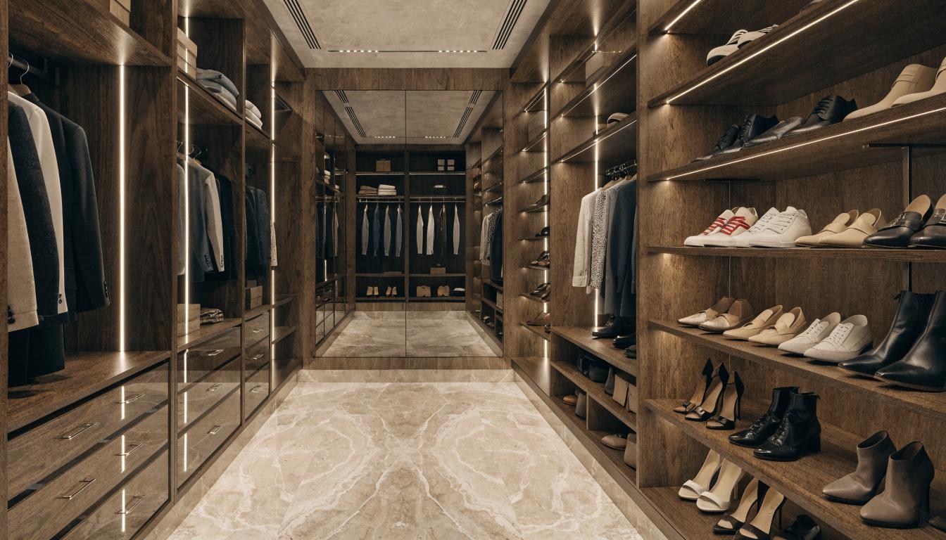 Oświetlenie mebli i wnętrz – jak światło wpływa na design kuchni i garderoby