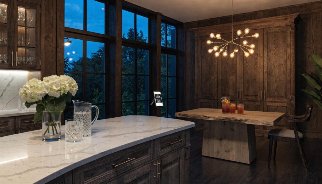 Oświetlenie mebli i wnętrz – jak światło wpływa na design kuchni i garderoby