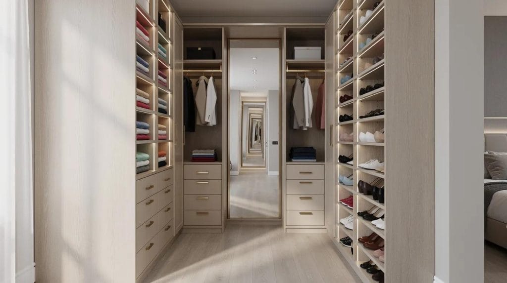 Garderoba walk-in w sypialni – realizacja krok po kroku