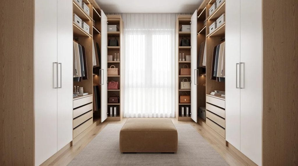 Garderoba walk-in w sypialni – realizacja krok po kroku